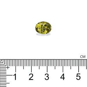 CB0028 : 3.32ct Lemon Yellow Chrysoberyl – 10x8mm