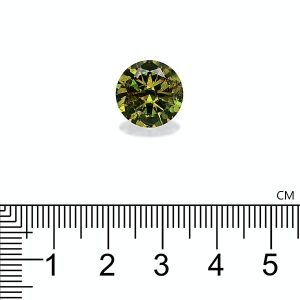 DG0013 : 7.42ct Forest Green Demantoid Garnet – 12mm