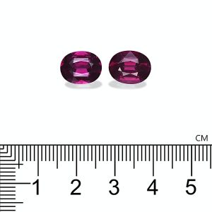 RD0157 : 7.78ct Purple Umbalite Garnet – Pair