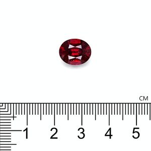 RD0334 : 5.81ct Red Rhodolite Garnet – 12x10mm