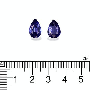 TN0198 : 4.57ct AAA+ Violet Blue Tanzanite – Pair
