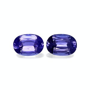 TN0207 : 5.84ct AAA+ Violet Blue Tanzanite – Pair